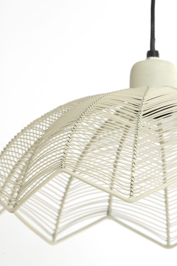 Witte metalen hanglamp compact Light & Living Espelo - Ø 35 cm - Image 4