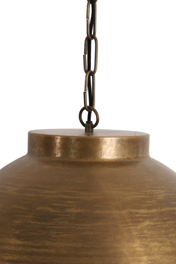 Goudkleurige metalen hanglamp Light & Living Kylie - Ø 60 cm - Image 5