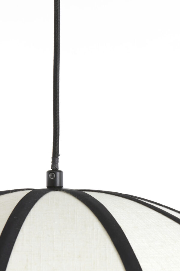 Zwarte hanglamp met franjes Light & Living Sulina - Ø 45 cm - Image 3