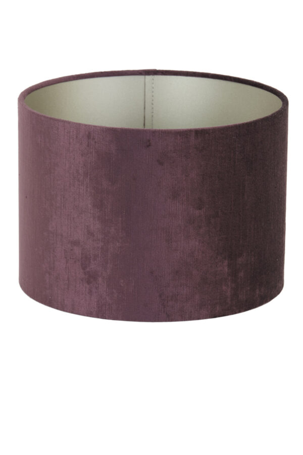 Paarse lampenkap in cilindervorm Light & Living Gemstone - Ø 25 cm - Image 3