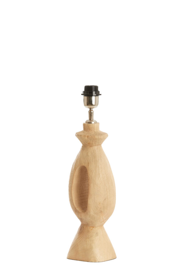 Houten lampenvoet sculptuur Light & Living Django - H 45 cm - Image 3