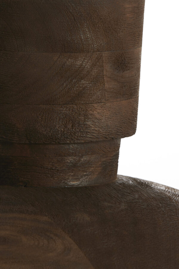 Decoratieve houten lampenvoet in kleur Light & Living Fiera - H 31 cm - Image 5