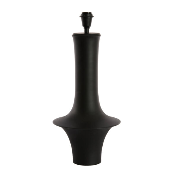 Zwarte lampvoet eigentijds ontwerp Light & Living Jeff - H 52 cm