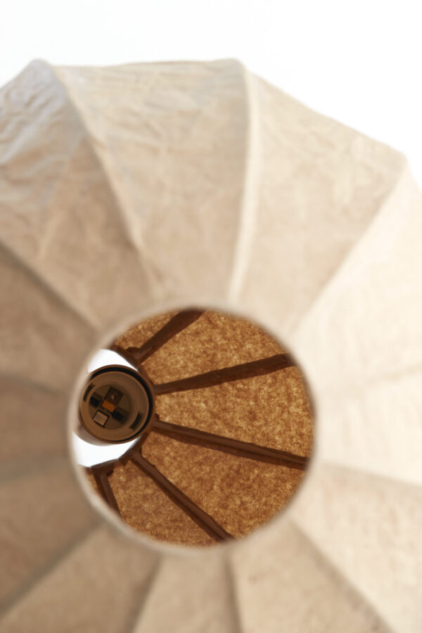 Papieren ovale hanglamp in beige Light & Living Milatos - Ø 38 cm - Image 5