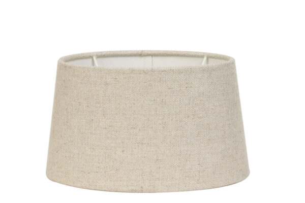 Cilindervormige beige lampenkap stof Light & Living Livigno - H 18 cm - Image 2