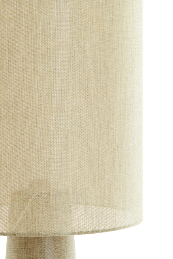Sfeervolle vloerlamp met beige lampenkap Light & Living Micky - H 180 cm - Image 3