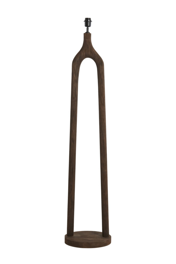 Lampvoet van hout in modern design Light & Living Xitta - H 135 cm - Image 2