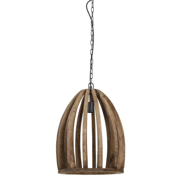 Houten hanglamp luchtige structuur Light & Living Haranka - Ø 38 cm