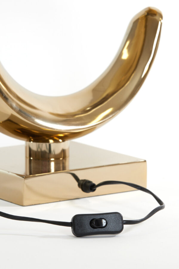 Gouden tafellamp Light & Living Maan in modern ontwerp – H 60 cm - Image 7