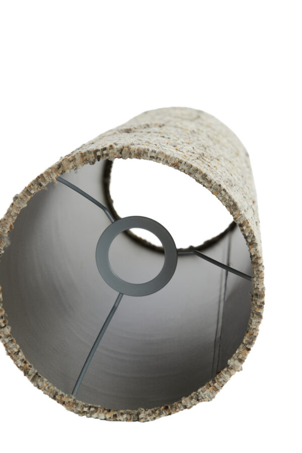 Stoffen lampenkap beige structuur Light & Living Osire - Ø 12,5 cm - Image 6