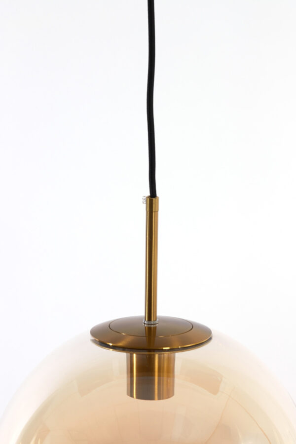Glazen hanglamp met goudaccenten Light & Living Medina - B 120 cm - Image 4