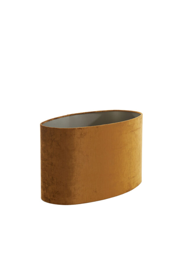 Gouden lampenkap fluwelen cilinder Light & Living Gemstone - H 32 cm - Image 3