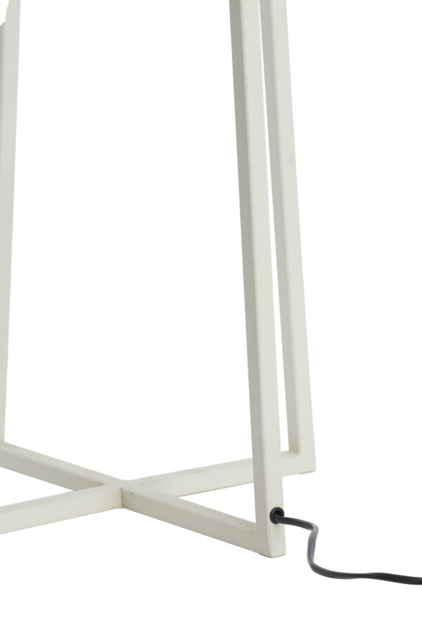Moderne lampvoet metaal wit Light & Living Miley - H 130 cm - Image 6