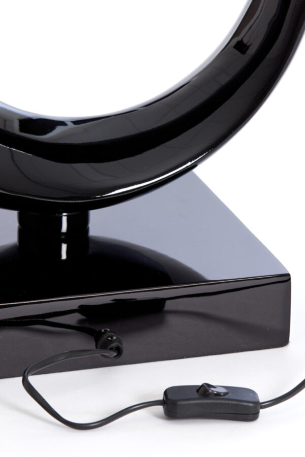 Zwarte tafellampvoet modern Light & Living Maan - H 99 cm - Image 7