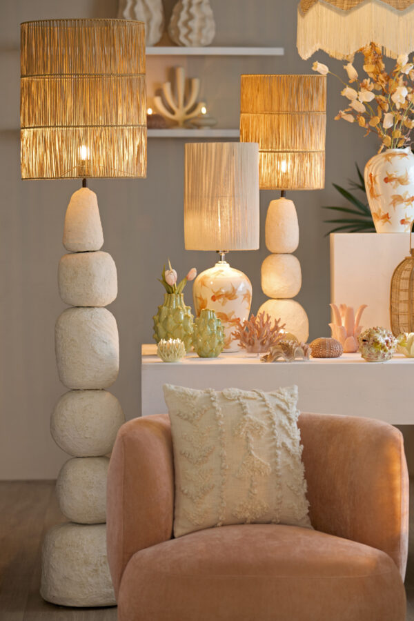 Houten vloerlamp met unieke voet Light & Living Marree – H 135 cm - Image 5