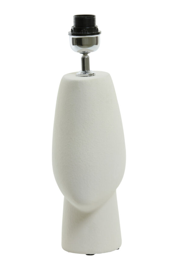 Witte tafellamp modern ontwerp Light & Living Ciara - H 51,5 cm - Image 4