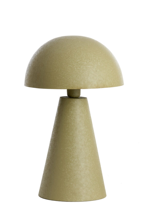 Groene cilindervormige bureaulamp Light & Living Surrina - H 49 cm - Image 2