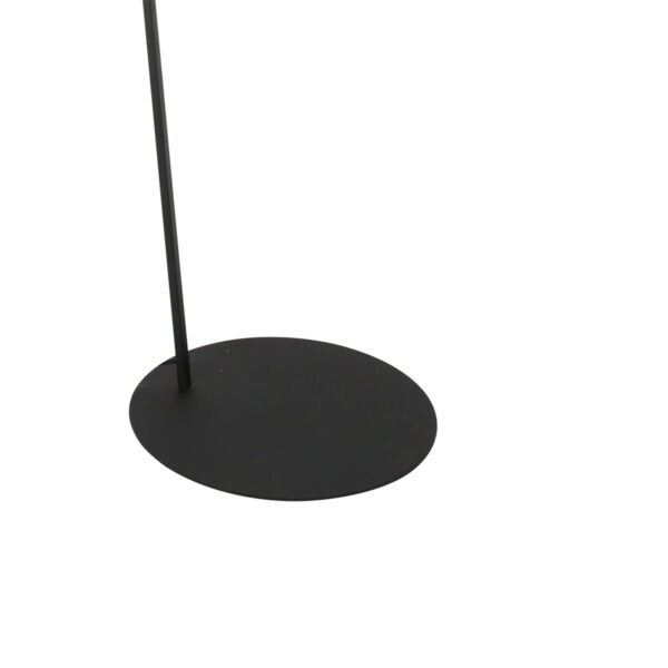 Moderne zwarte booglamp velvet groene kap Anne Lighting ZigZag - Image 10