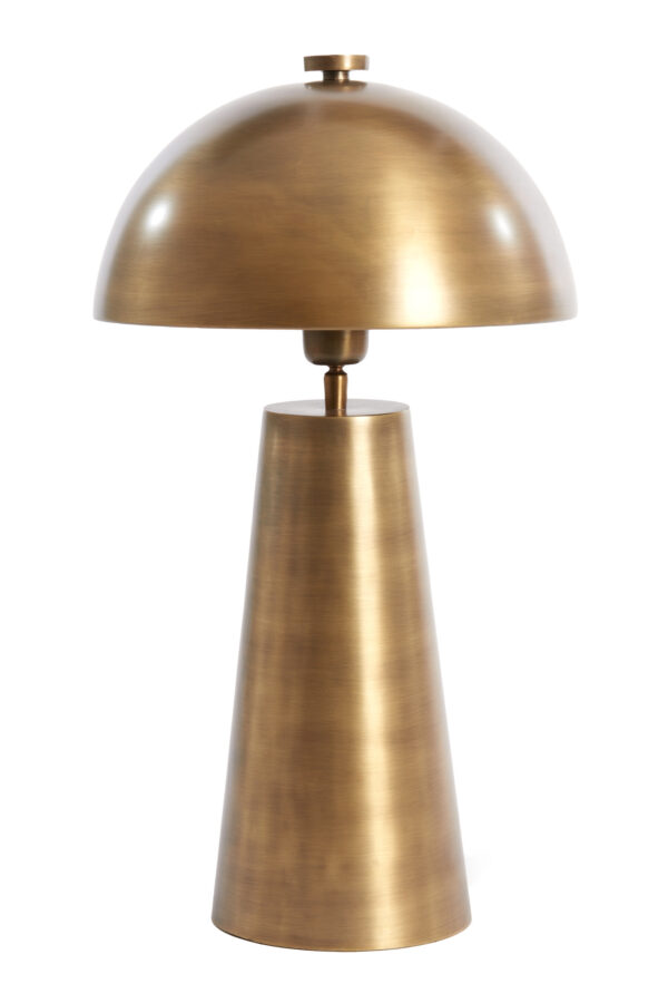 Gouden tafellamp Light & Living Dita met moderne kap – H 52 cm - Image 3
