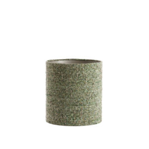 Groene stoffen lampenkap in cilindervorm Light & Living Osire - Ø 30 cm