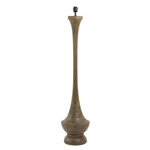 Houten moderne vorm lampenvoet Light & Living Nicolo - H 130 cm