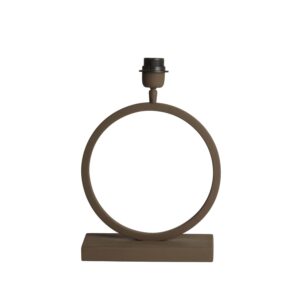 Minimalistische lampenvoet cirkelvormig Light & Living Liva - H 43 cm