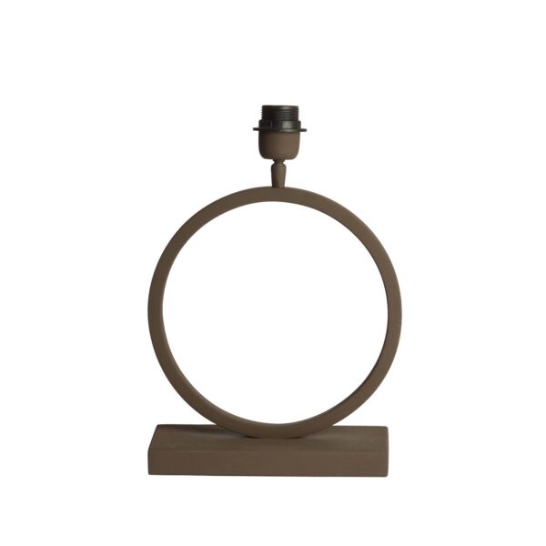 Minimalistische lampenvoet cirkelvormig Light & Living Liva - H 43 cm
