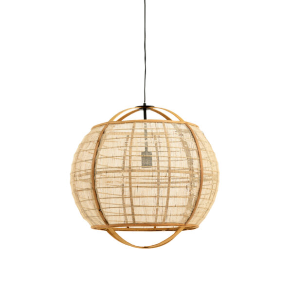 Rotan hanglamp natuurlijk design Light & Living Reeva - Ø 58 cm