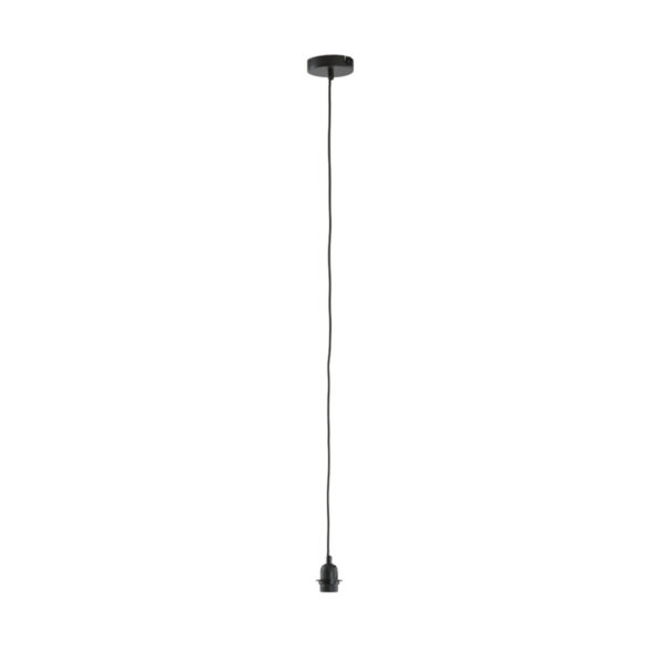 Zwarte ophangpendel minimalistisch design Light & Living Viggo - Ø 5,5 cm
