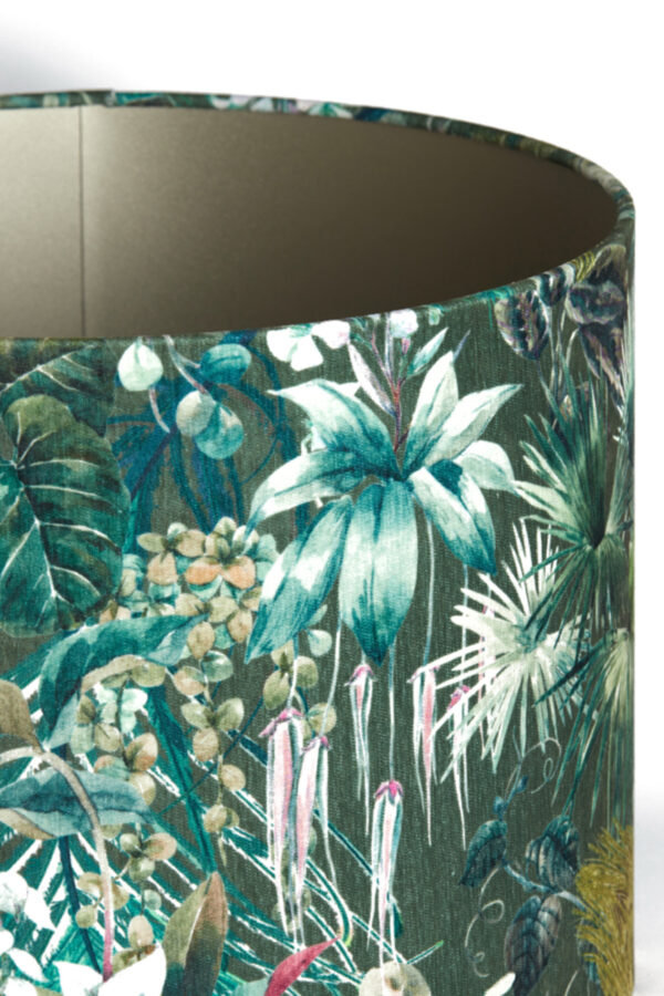Lampenkap groen botanisch design Light & Living Xenia Flora - Ø 30 cm - Image 3