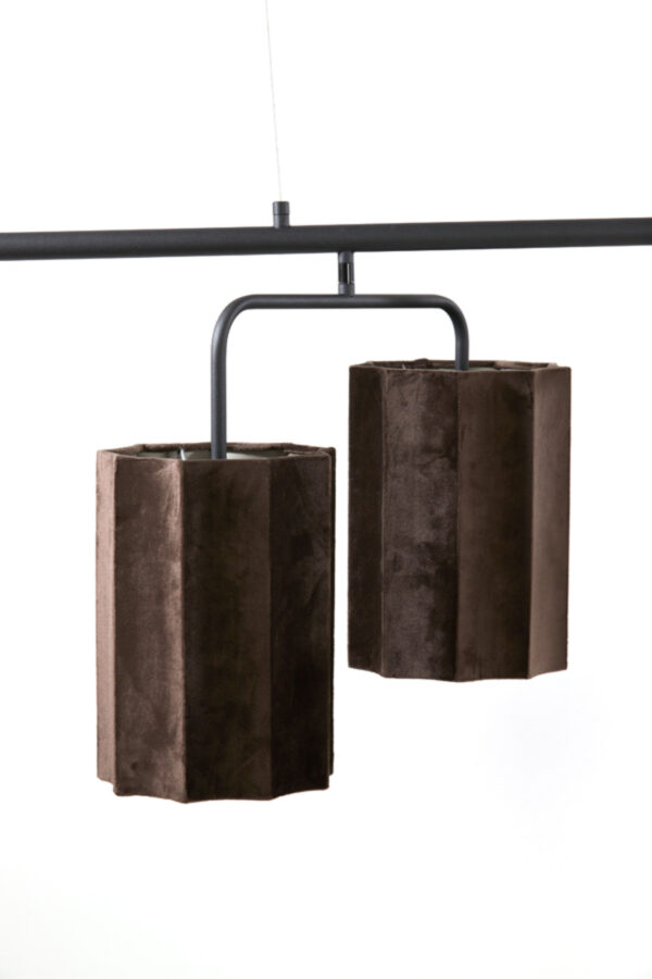 Industriële bruine hanglamp metaal Light & Living Edisa - B 160 cm - Image 4