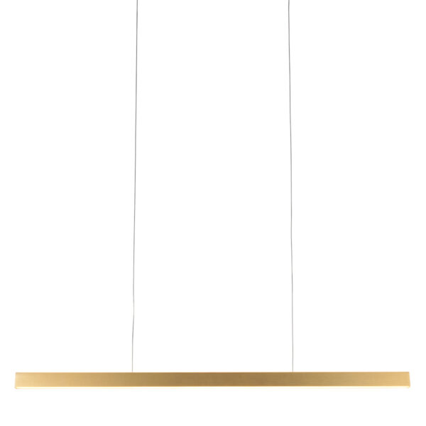 Goudkleurige design eettafellamp met up- & downlight Mexlite BrightLine - Image 2