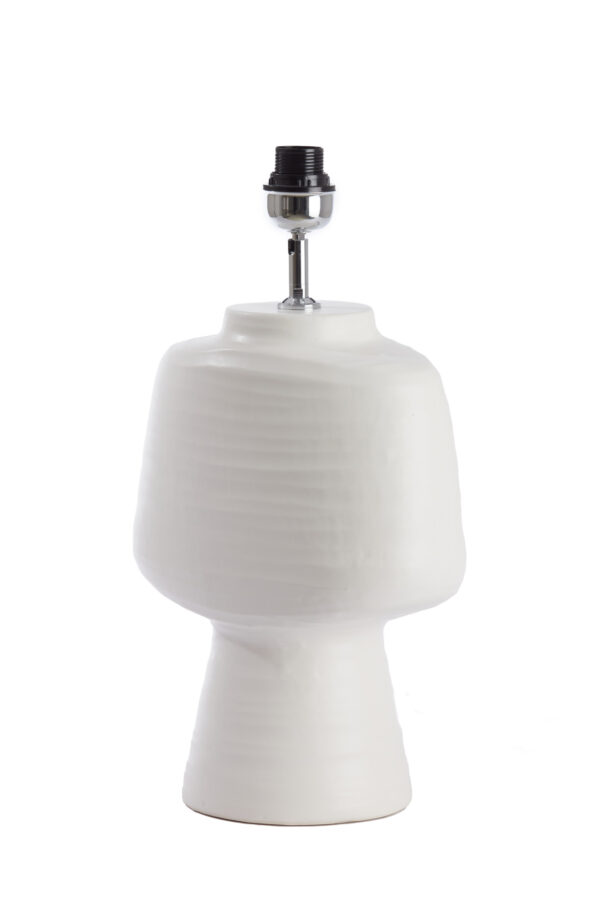 Keramische lampenvoet wit Light & Living Gandoro - H 49 cm - Image 3