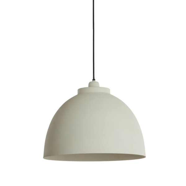 Witte koepelvormige hanglamp Light & Living Kylie - Ø 45 cm