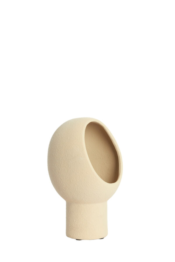 Beige ronde tafellamp Light & Living Monk - H 30 cm - Image 2