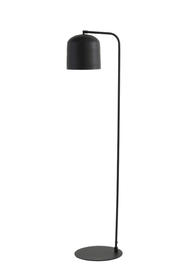 Zwarte vloerlamp met kap cilindrisch Light & Living Aleso - H 138 cm - Image 3
