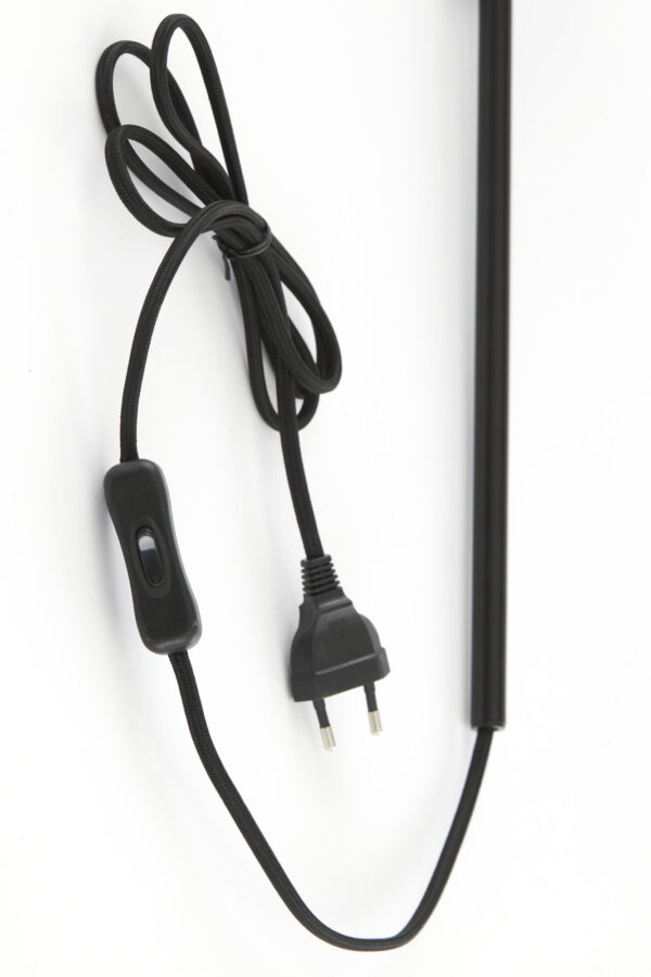 Glazen lampenkap metaal detail Light & Living Lukaro - H 65 cm - Image 7