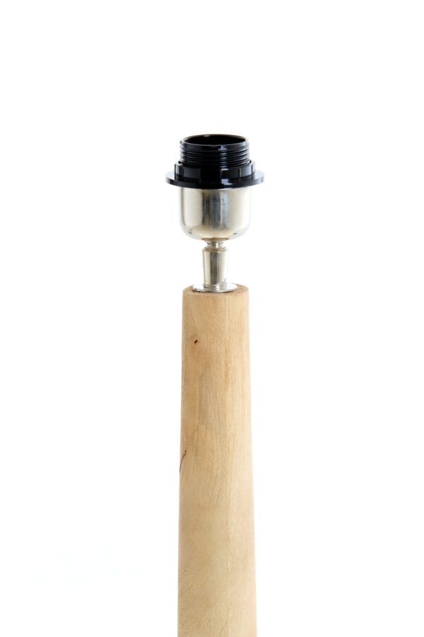 Moderne design lampvoet van hout Light & Living Jovany - H 135 cm - Image 3