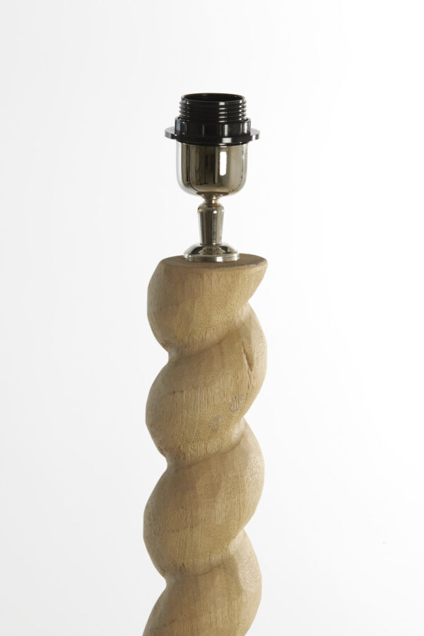 Houten lampvoet spiraalvormig Light & Living Nanno - H 138 cm - Image 3