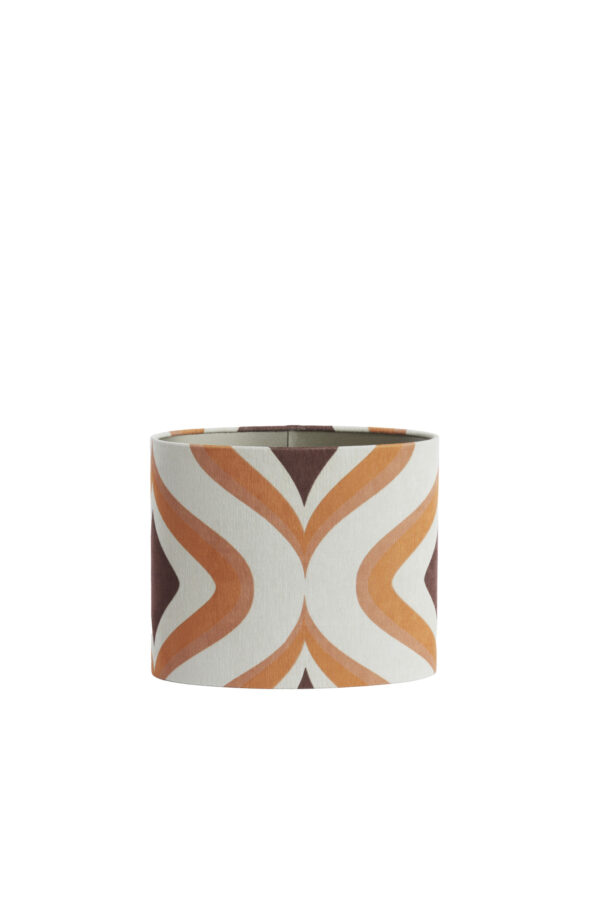 Retro lampenkap met patroon Light & Living Cookie - H 25 cm - Image 2