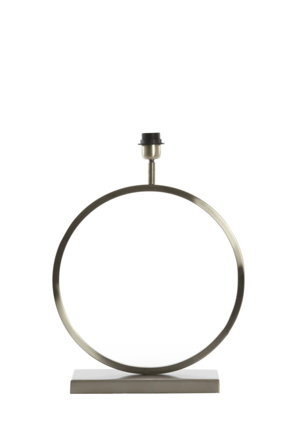 Modern metalen lampenvoet rond Light & Living Liva - H 52 cm - Image 2