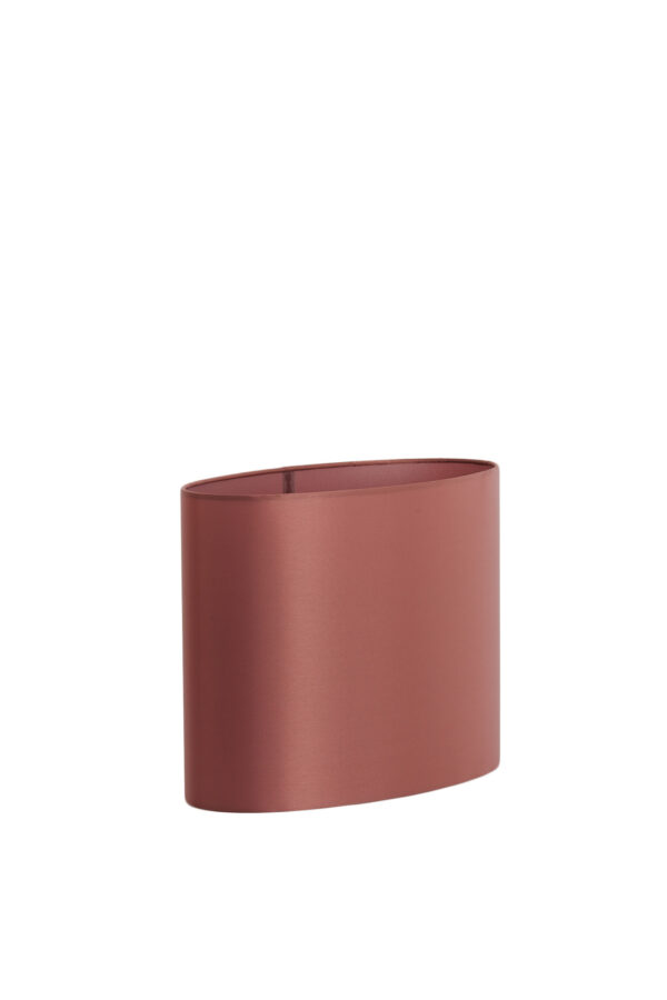Cilindervormige bordeaux lampenkap Light & Living Imani - H 25 cm - Image 3
