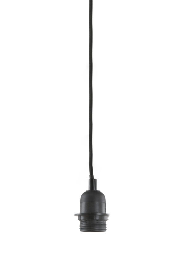 Zwarte ophangpendel minimalistisch design Light & Living Viggo - Ø 5,5 cm - Image 3