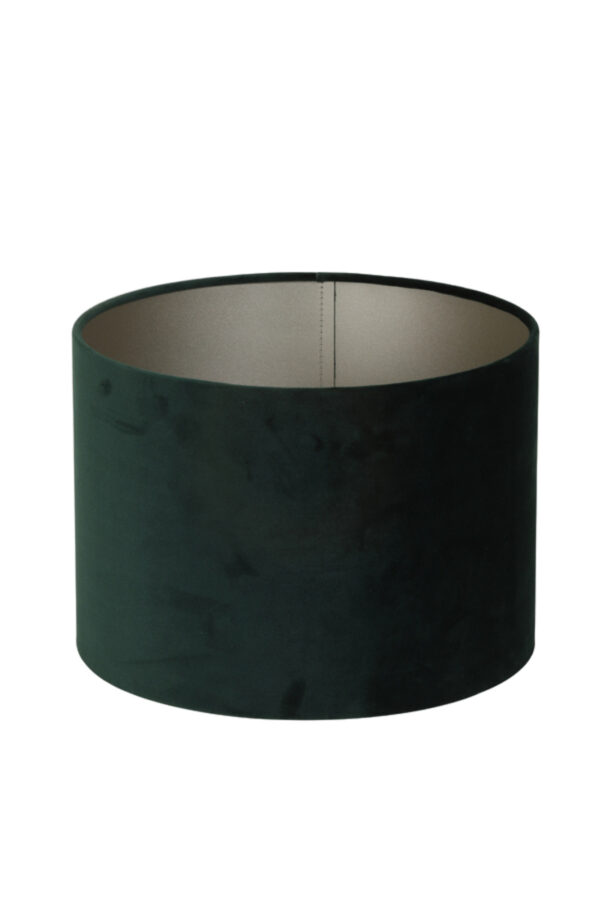 Groene cilinder lampenkap voor sfeer Light & Living Velours - Ø 20 cm - Image 5