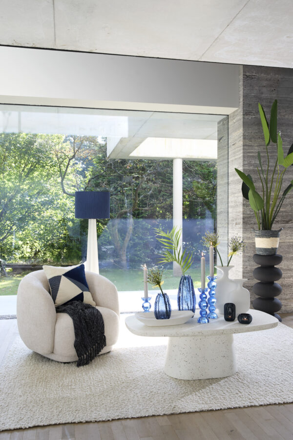 Trendy beige vloerlamp armatuur Light & Living Kuala - Image 4
