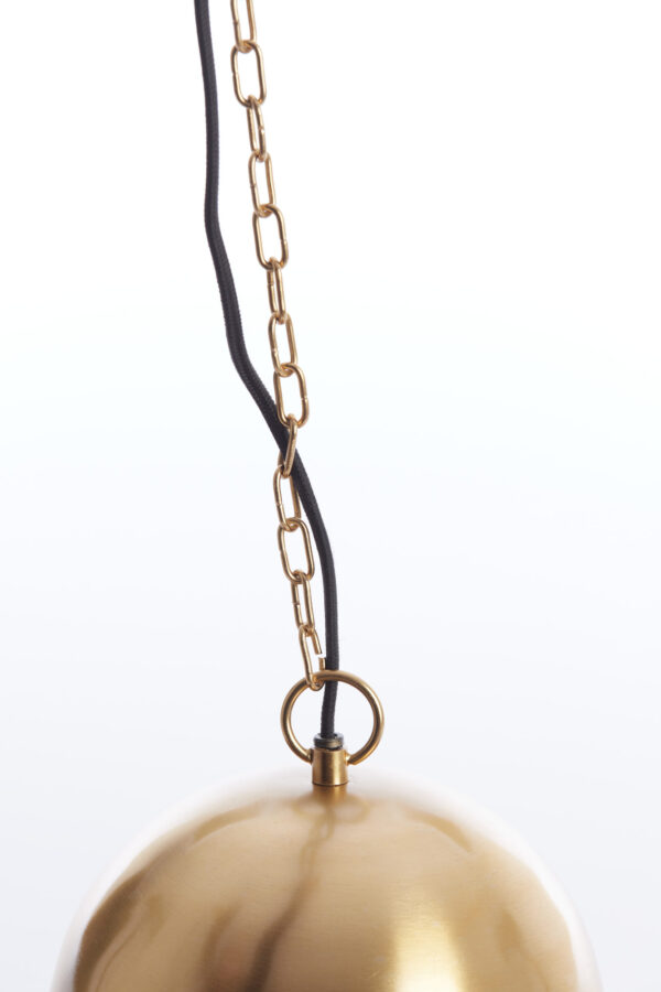 Rode hanglamp met gouden accenten Light & Living Cetara - Ø 33 cm - Image 6