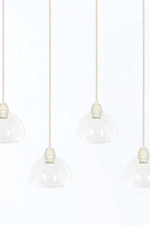 Kleine hanglamp met glazen kap Light & Living Bisho - B 104 cm - Image 3