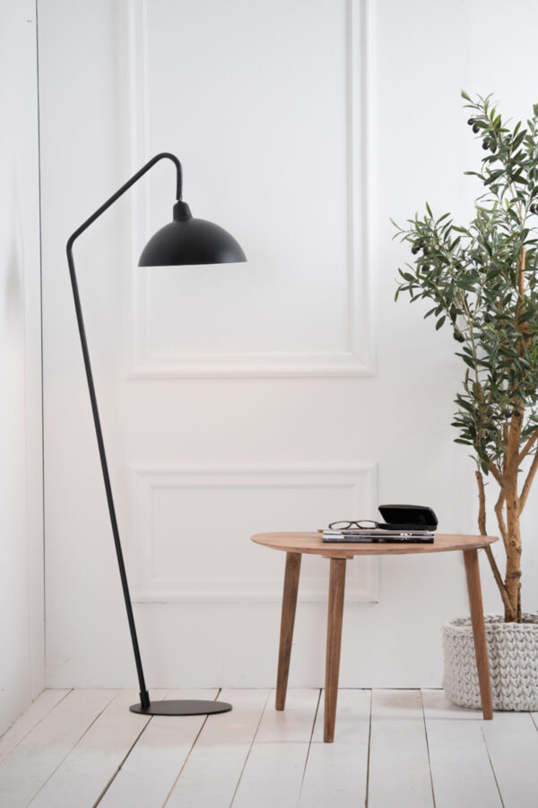 Zwarte metalen vloerlamp Light & Living Orion - H 150 cm - Image 4