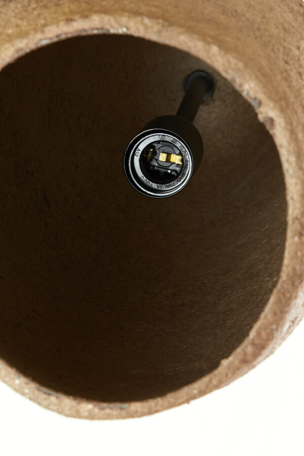 Bruine hanglamp met zachte uitstraling Light & Living Divala - Ø 24 cm - Image 6