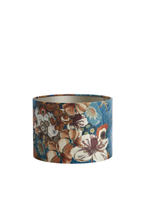 Bloemen lampenkap blauw multicolor Light & Living Bloom - Ø 25 cm - Image 2